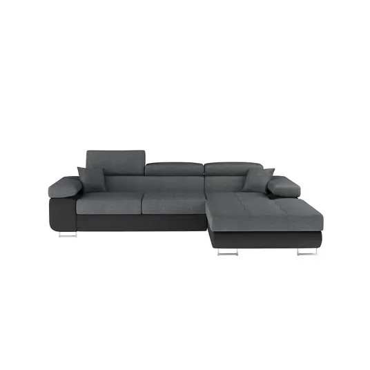 Kampinė sofa Armando su patalynės dėže, audinys Sawana 21, Soft 11