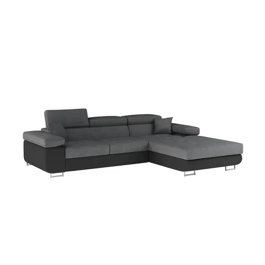 Kampinė sofa Armando su patalynės dėže, audinys Sawana 21, Soft 11