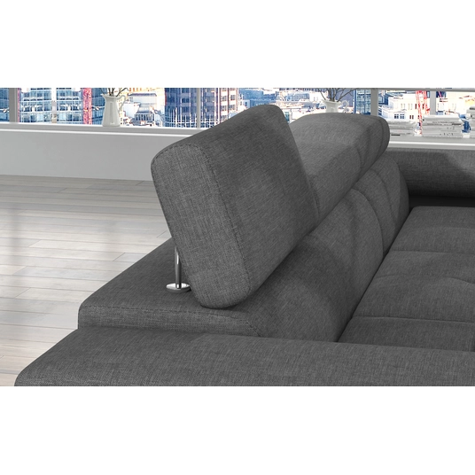 Kampinė sofa Armando su patalynės dėže, audinys Sawana 21, Soft 11