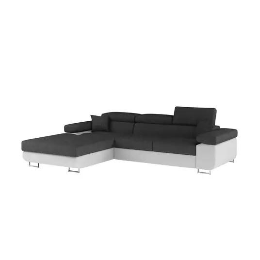 Kampinė sofa Armando su patalynės dėže, audinys Sawana 05, Soft 17
