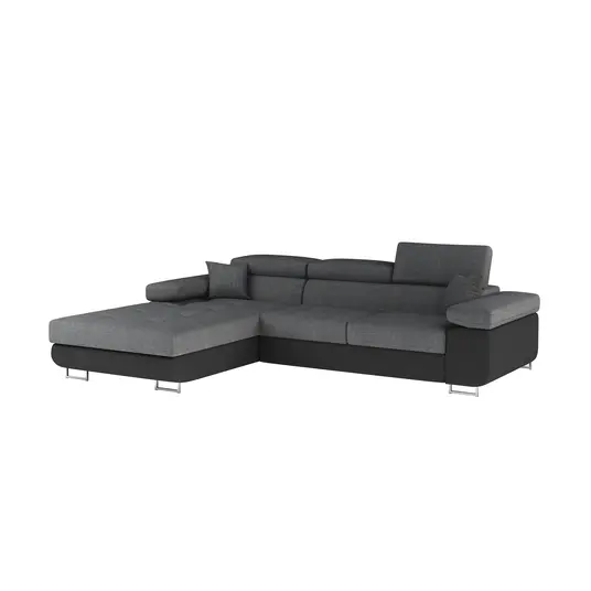 Kampinė sofa Armando su patalynės dėže, audinys Sawana 21, Soft 11