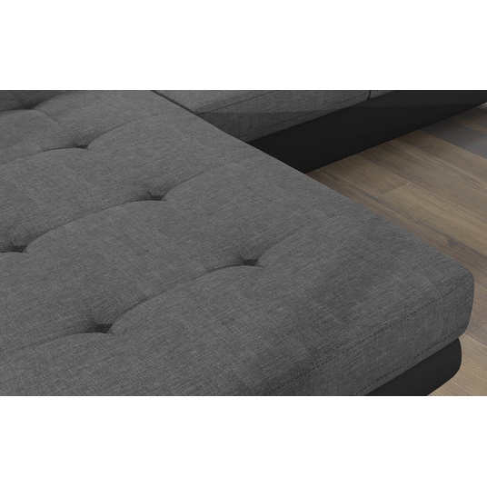 Kampinė sofa Armando su patalynės dėže, audinys Sawana 21, Soft 11