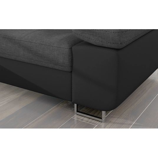 Kampinė sofa Armando su patalynės dėže, audinys Sawana 21, Soft 11