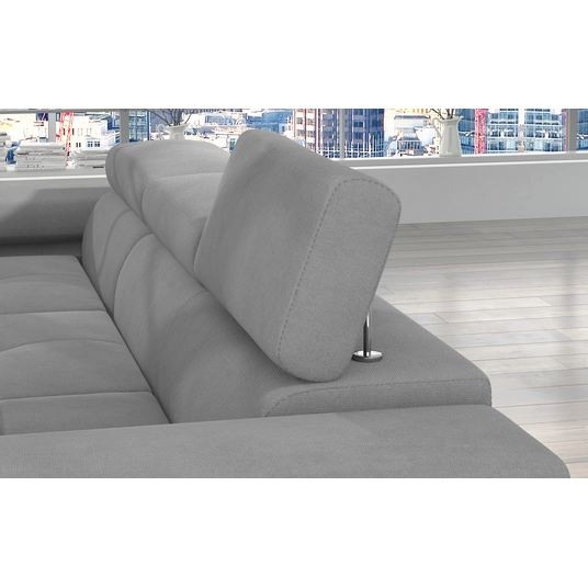Kampinė sofa Armando su patalynės dėže, audinys Soro 83, Soft 29