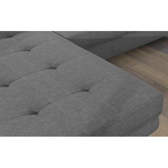 Kampinė sofa Armando su patalynės dėže, audinys Cover 83, Jungle 37