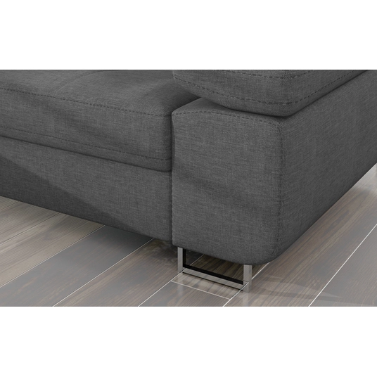 Kampinė sofa Armando su patalynės dėže, audinys Cover 83, Jungle 37