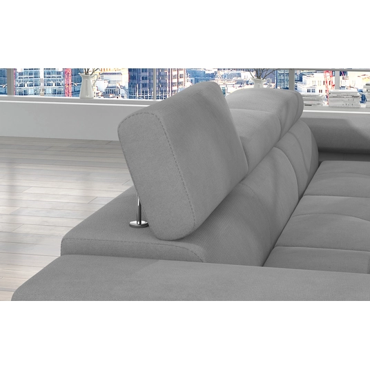 Kampinė sofa Armando su patalynės dėže, audinys Soro 83, Soft 29
