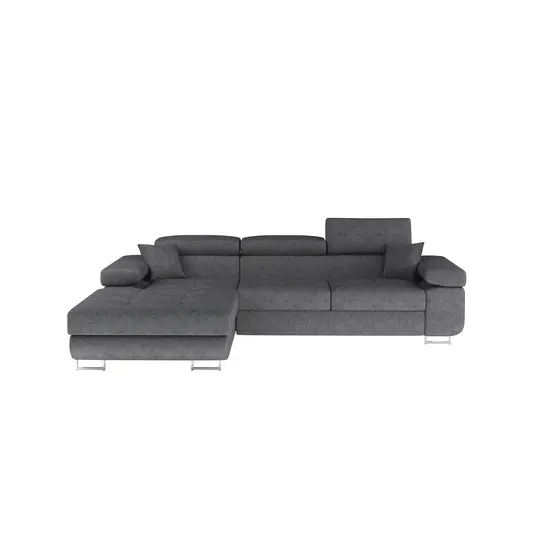 Kampinė sofa Armando su patalynės dėže, audinys Gusto 88