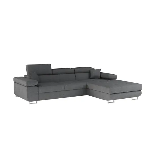 Kampinė sofa Armando su patalynės dėže, audinys Sawana 21