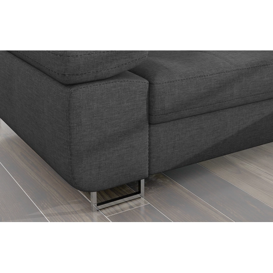 Kampinė sofa Armando su patalynės dėže, audinys Sawana 21