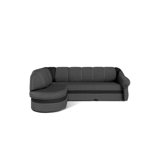 Kampinė sofa Benano su patalynės dėže, audinys Sawana 05, Soft 11