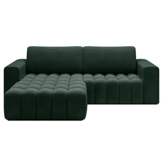Kampinė sofa Bonett su patalynės dėže, audinys Monolith 37
