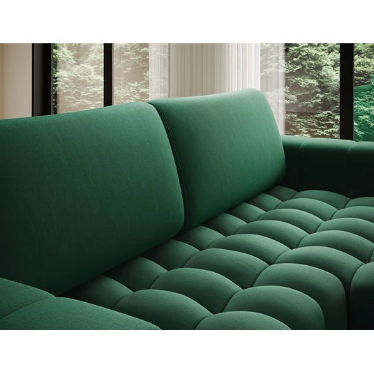 Kampinė sofa Bonett su patalynės dėže, audinys Kronos 19