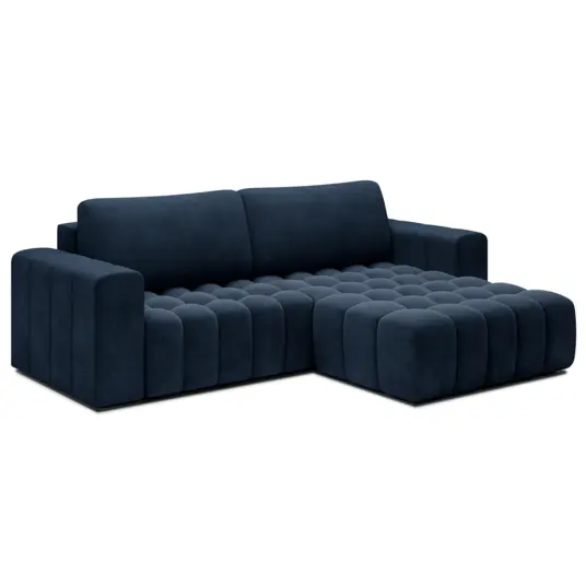 Kampinė sofa Bonett su patalynės dėže, audinys Monolith 77