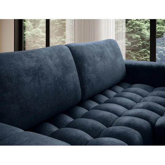 Kampinė sofa Bonett su patalynės dėže, audinys Monolith 77