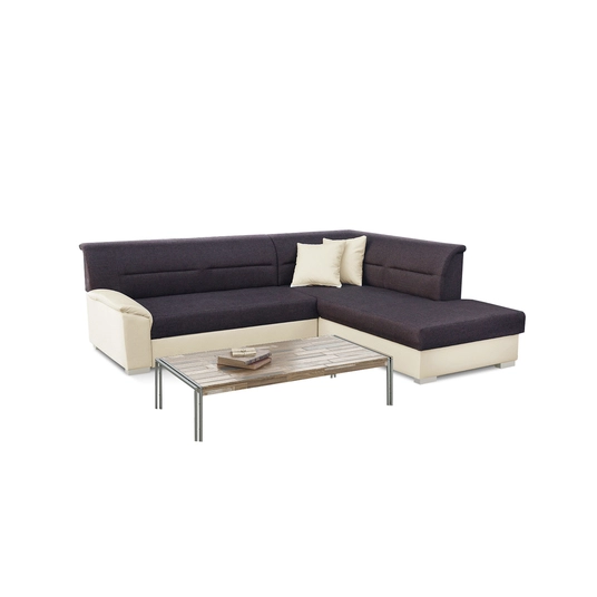 Kampinė sofa Bergen su patalynės dėže, audinys Sawana 26, Soft 33