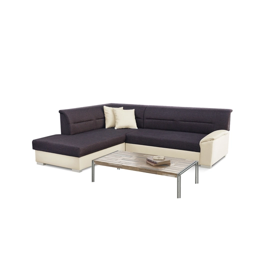 Kampinė sofa Bergen su patalynės dėže, audinys Sawana 26, Soft 33