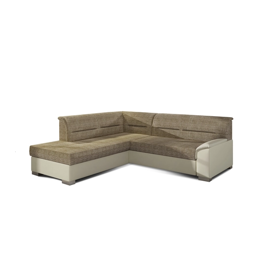 Kampinė sofa Bergen su patalynės dėže, audinys Berlin 03, Soft 33