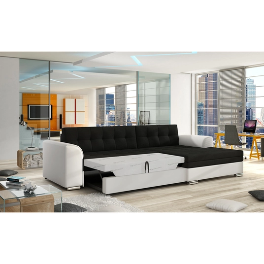 Kampinė sofa Conforti, audinys Sawana 14, Soft 17