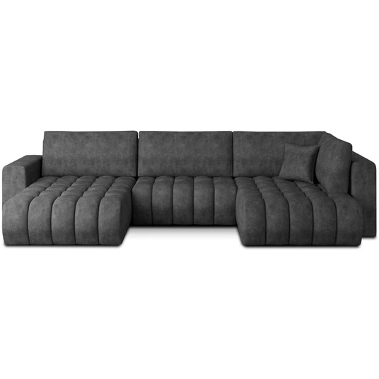 Kampinė sofa Bonito su patalynės dėže, audinys Leve 5