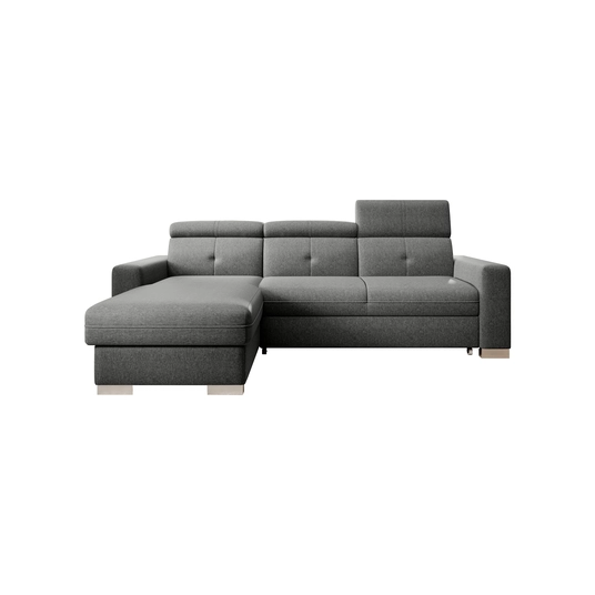 Kampinė sofa Fresia su patalynės dėže, audinys Flores 4