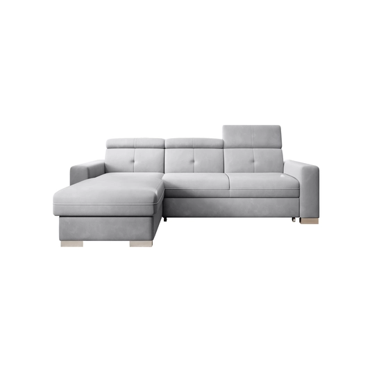 Kampinė sofa Fresia su patalynės dėže, audinys Sola 4
