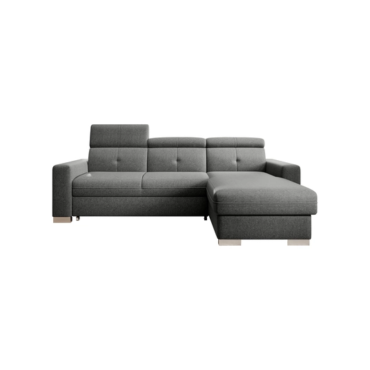 Kampinė sofa Fresia su patalynės dėže, audinys Flores 4