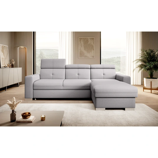 Kampinė sofa Fresia su patalynės dėže, audinys Gojo 4