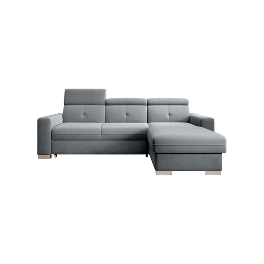Kampinė sofa Fresia su patalynės dėže, audinys Velvetmat 4