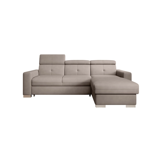 Kampinė sofa Fresia su patalynės dėže, audinys Poco 7