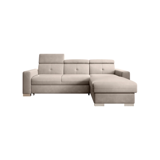 Kampinė sofa Fresia su patalynės dėže, audinys Sola 18