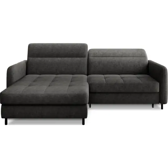 Kampinė sofa Gomsi su patalynės dėže, audinys Raquel 05