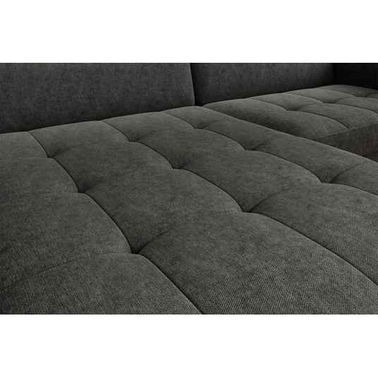 Kampinė sofa Gomsi su patalynės dėže, audinys Raquel 05