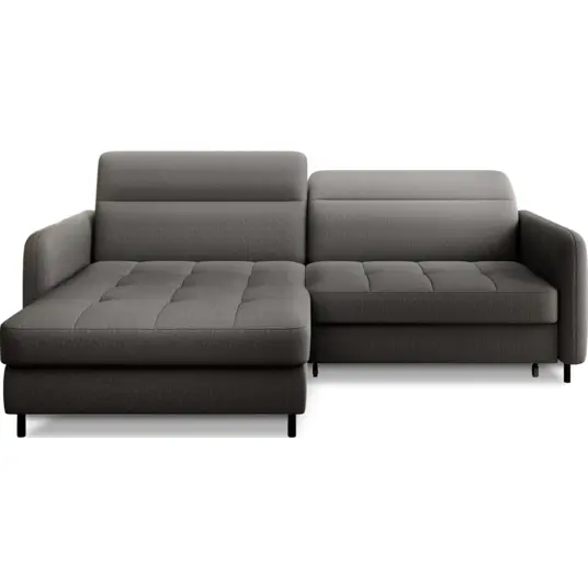 Kampinė sofa Gomsi su patalynės dėže, audinys Manhattan 06