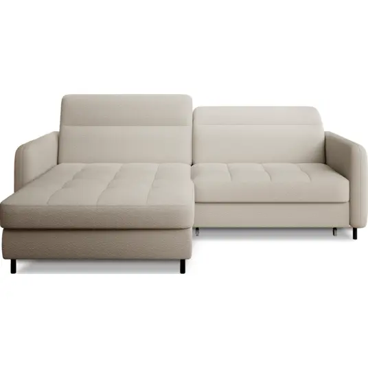 Kampinė sofa Gomsi su patalynės dėže, audinys Royal 18