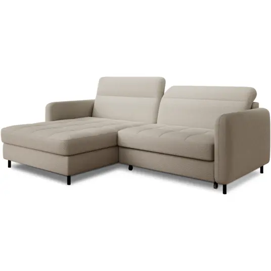 Kampinė sofa Gomsi su patalynės dėže, audinys Royal 18
