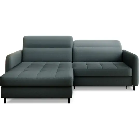 Kampinė sofa Gomsi su patalynės dėže, audinys Manhattan 38