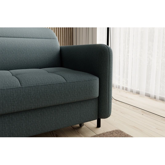 Kampinė sofa Gomsi su patalynės dėže, audinys Manhattan 38