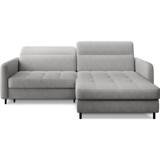 Kampinė sofa Gomsi su patalynės dėže, audinys Raquel 03