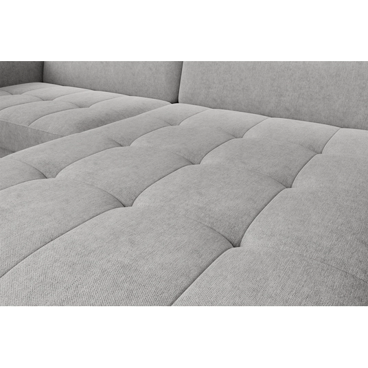 Kampinė sofa Gomsi su patalynės dėže, audinys Raquel 03