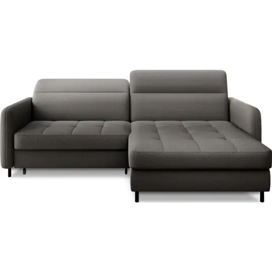 Kampinė sofa Gomsi su patalynės dėže, audinys Manhattan 06