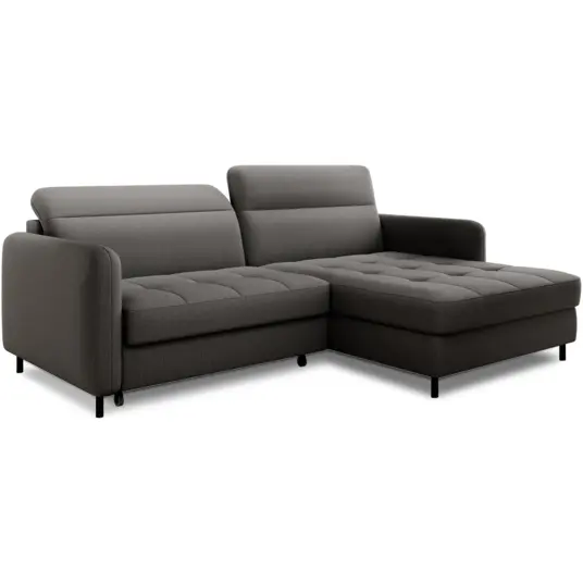 Kampinė sofa Gomsi su patalynės dėže, audinys Manhattan 06