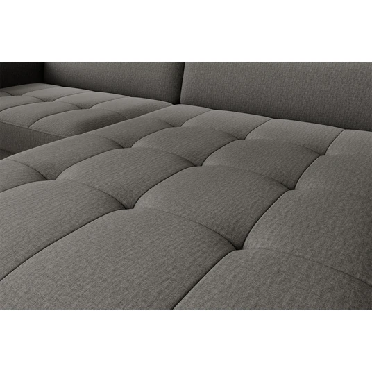 Kampinė sofa Gomsi su patalynės dėže, audinys Manhattan 06