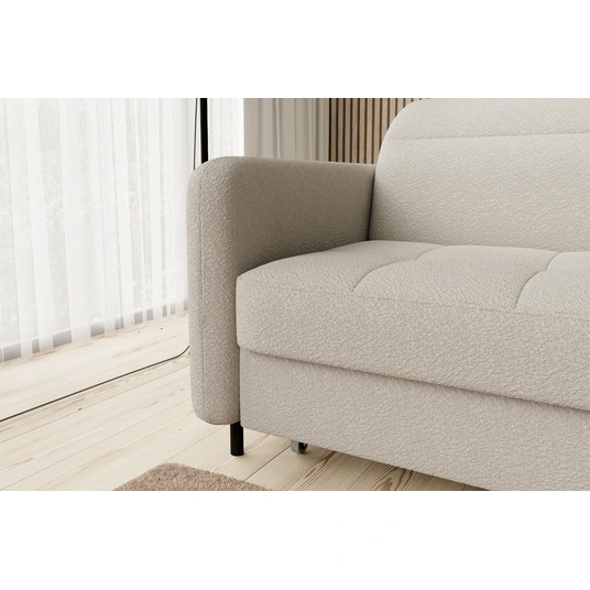 Kampinė sofa Gomsi su patalynės dėže, audinys Royal 18