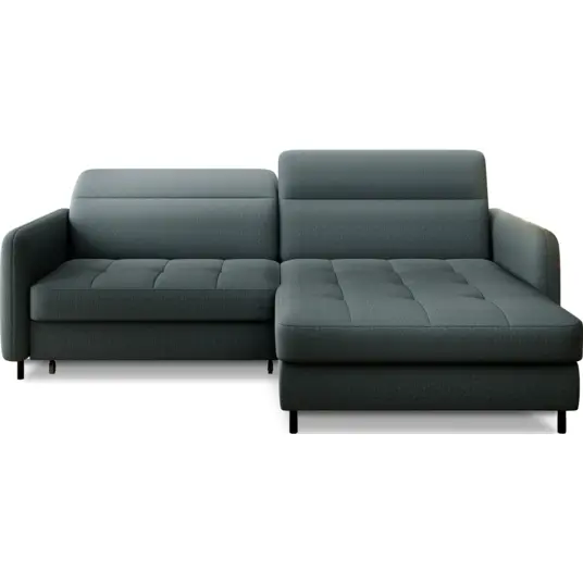 Kampinė sofa Gomsi su patalynės dėže, audinys Manhattan 38