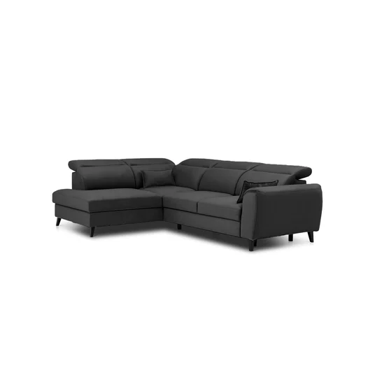 Kampinė sofa Noble su patalynės dėže, audinys Nube 6