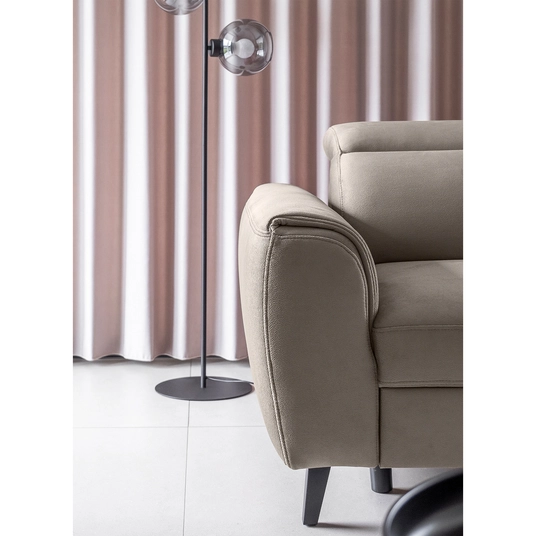 Kampinė sofa Noble su patalynės dėže, audinys Savoi 7