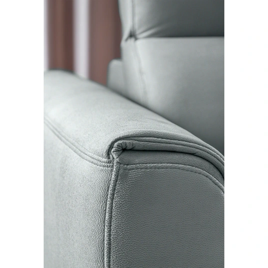 Kampinė sofa Noble su patalynės dėže, audinys Savoi 100