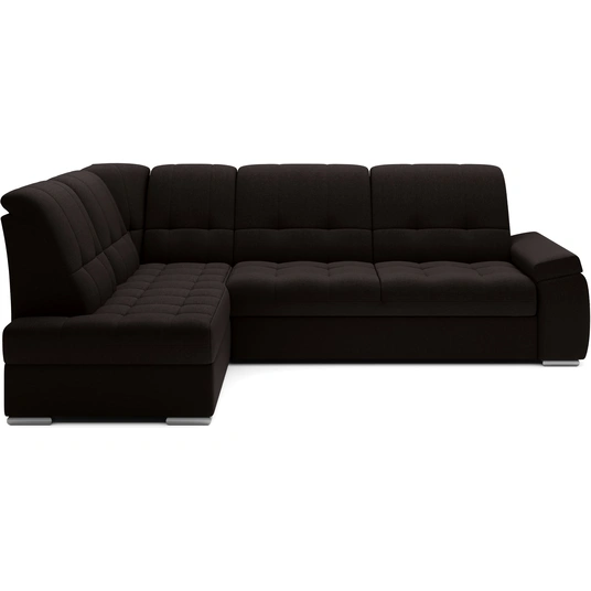 Kampinė sofa Sado su patalynės dėže, audinys Flores 22
