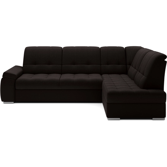 Kampinė sofa Sado su patalynės dėže, audinys Flores 22